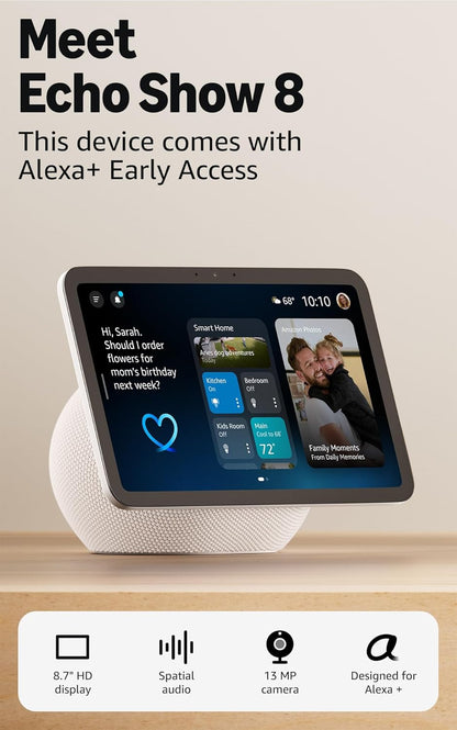 Echo Show 8 (newest model)